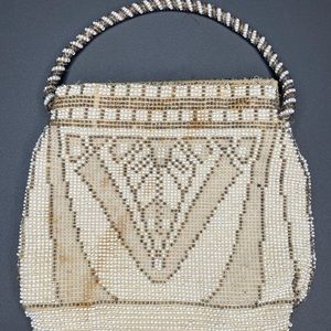Vintage beaded clutch